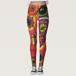 LuckyPen Kunst-Leggings Leggings