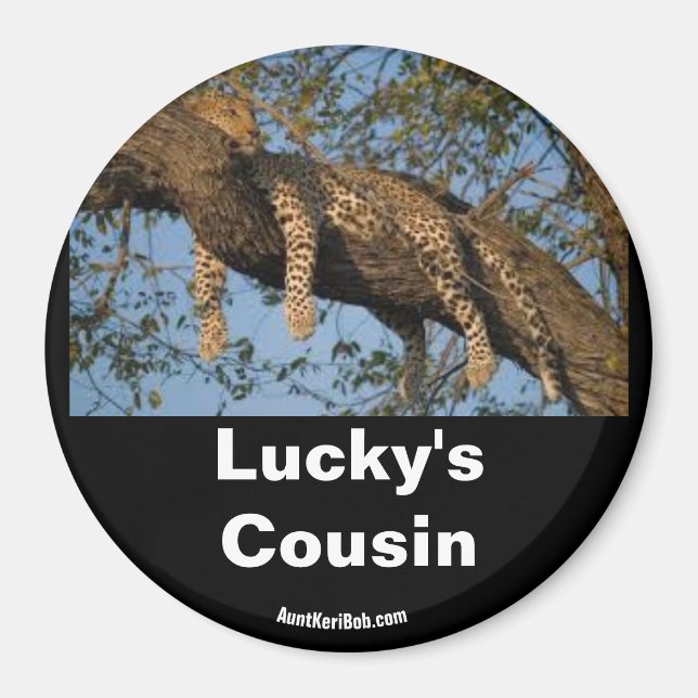 Lucky's Cousin Magnet (Vorne)