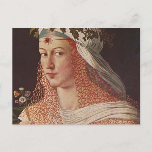 Lucrezia Borgia Postkarte (Vorderseite)