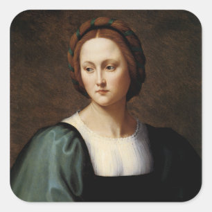 Lucrezia Sommaria Quadratischer Aufkleber