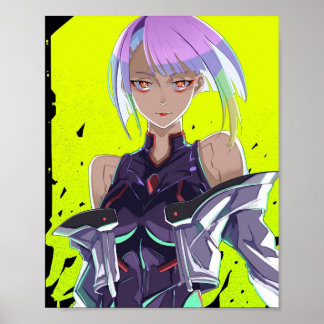 Lucy Cyberpunk Edgerunners Poster