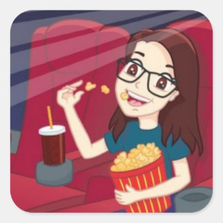 Lucy geht zum Hollywood Square Sticker