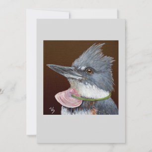 Lucy la carte à plat du martin-pêcheur