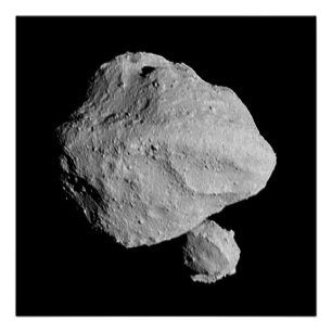 Lucy Mission Dinkinesh Binary Asteroid Poster
