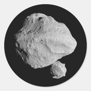 Lucy Mission Dinkinesh Binary Asteroid Runder Aufkleber