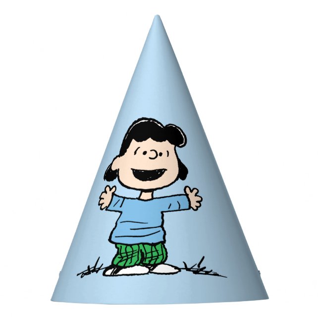 Lucy mit Waffen weit Partyhütchen (Vorderseite)