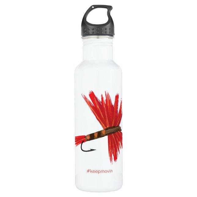 "Lucy" Wasserflasche Edelstahlflasche (Vorderseite)