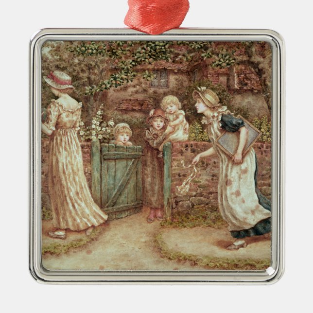 LucyLocket verlor ihre Tasche Ornament Aus Metall (Vorne)