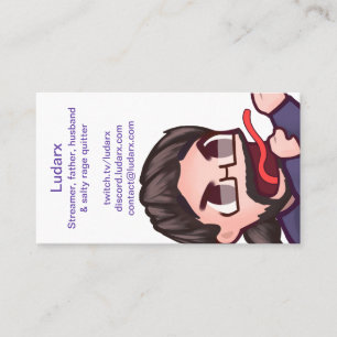 Ludarx   Visitenkarten   Packung mit 100 Visitenkarte