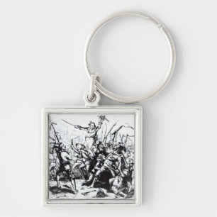 Luddite-Aufständischer, 1811-12 Schlüsselanhänger