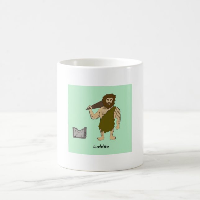Luddite-Tasse Kaffeetasse (Mittel)