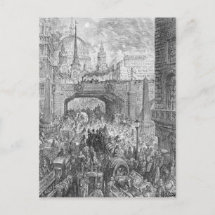 Ludgate Hill Postkarte