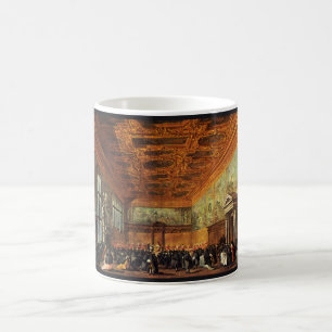 L'udienza accordata dal doge di Venezia – Guardi Kaffeetasse