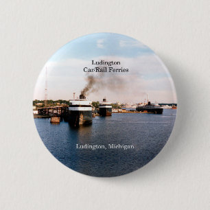 Ludington Auto/Rail Fähre Taste Button