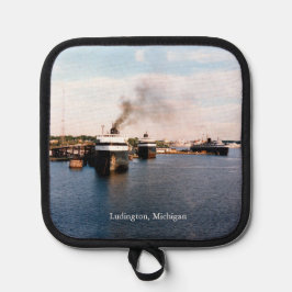 Ludington Carferries Potwarenhalter Topflappen