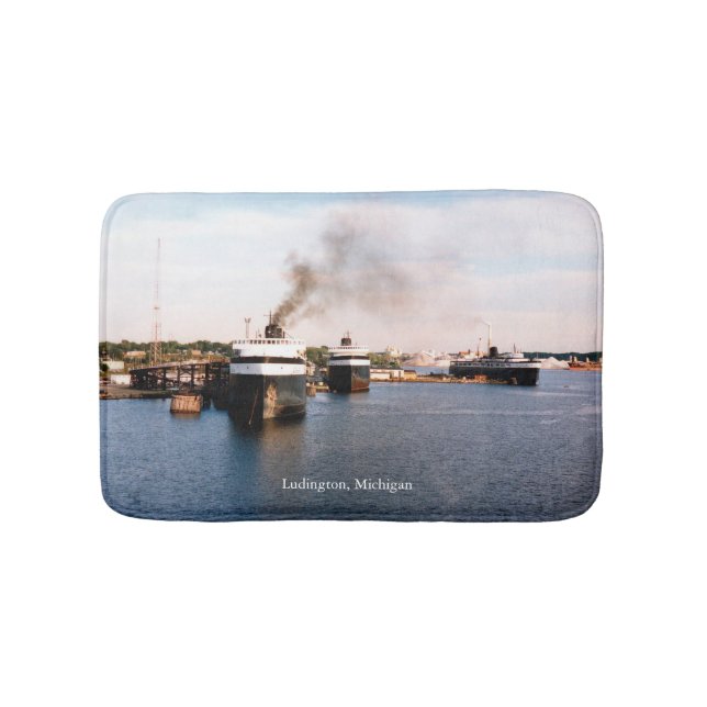 Ludington Ferries bathmat Badematte (Vorderseite)