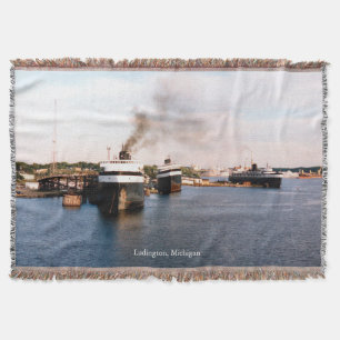 Ludington Ferries werfen Decke