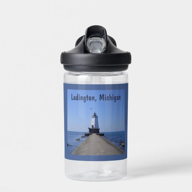 Ludington Lighthouse Trinkflasche (Vorne)