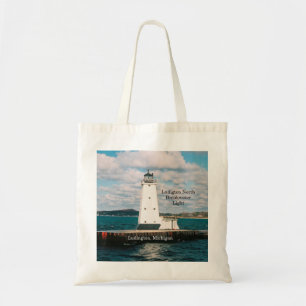 Ludington North Breakwater Light Tobag Tragetasche