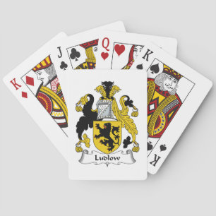 Ludlow Familienwappen Spielkarten