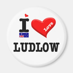 LUDLOW - I-Liebe Magnet