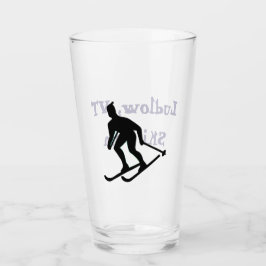 Ludlow, VT Ski Bum (Green Mountain Vermont Skiing) Glas