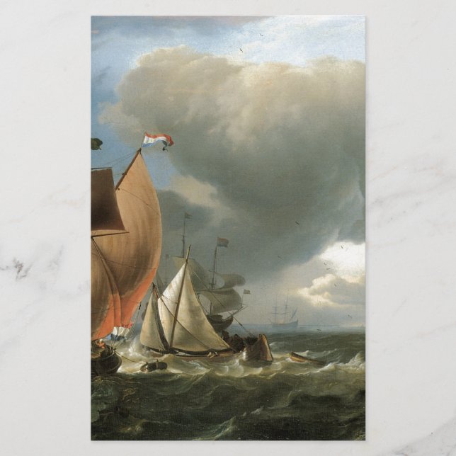 Ludolf Bakhuizen A Wijdschip (Vorderseite)
