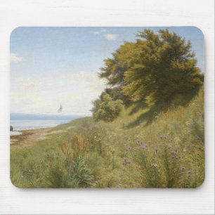 Ludvig Kabell - Sommertag am Meer Mousepad