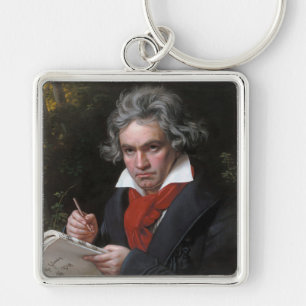 Ludwig Beethoven Symphony Classic Music Composer Schlüsselanhänger