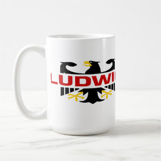 Ludwig-Familienname Kaffeetasse