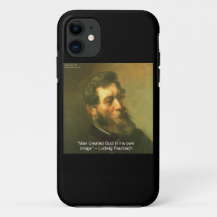 Ludwig Feurbach & Atheist Zitat iPhone 5 Fall Case-Mate iPhone Hülle