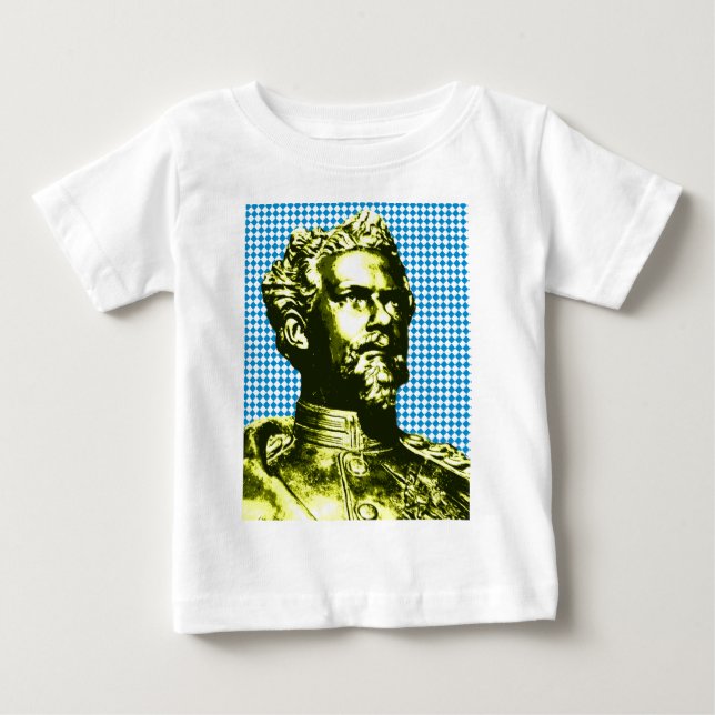Ludwig II. König Bayern Baby T-shirt (Vorderseite)
