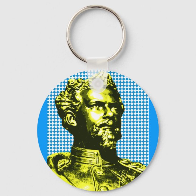 Ludwig II. König Bayern Schlüsselanhänger (Vorderseite)