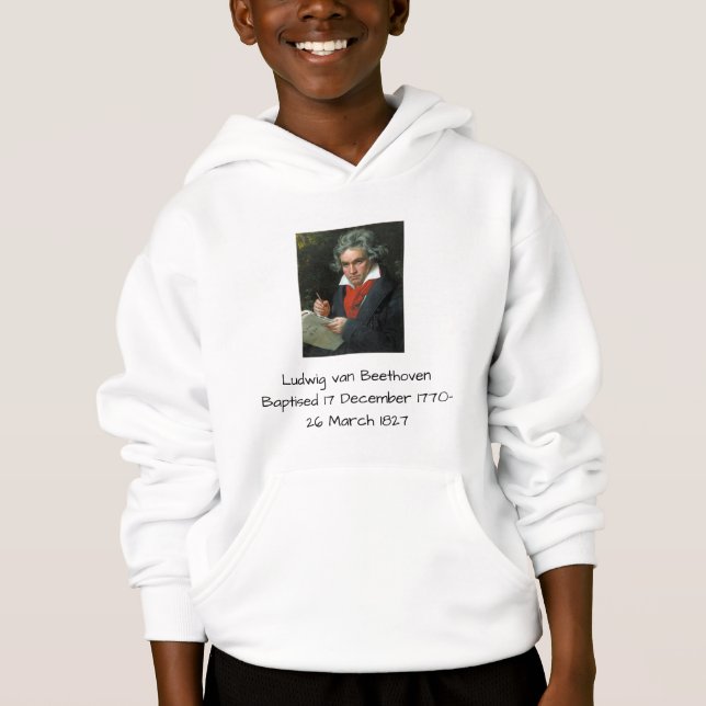 Ludwig van Beethoven, 1820 Hoodie (Vorderseite)