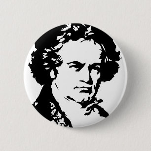 Ludwig van Beethoven Button