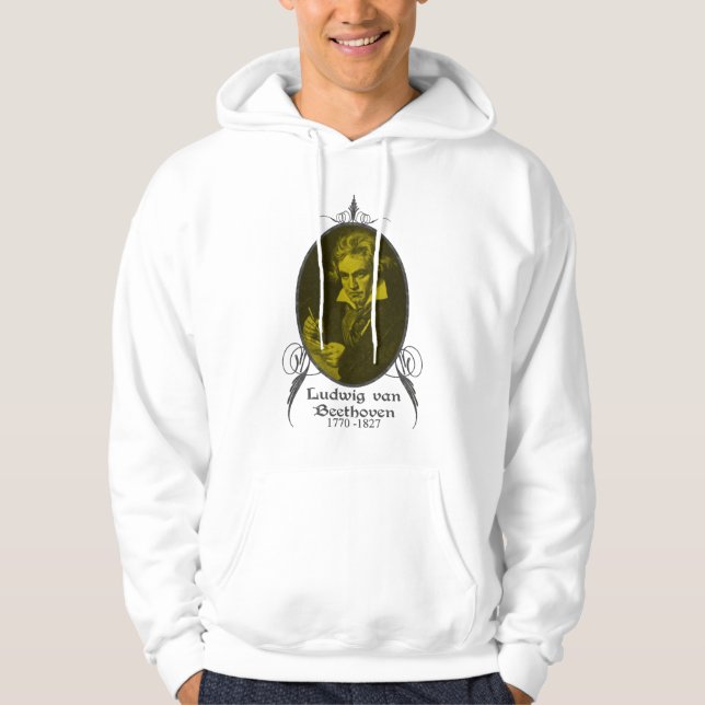 Ludwig van Beethoven Hoodie (Vorderseite)