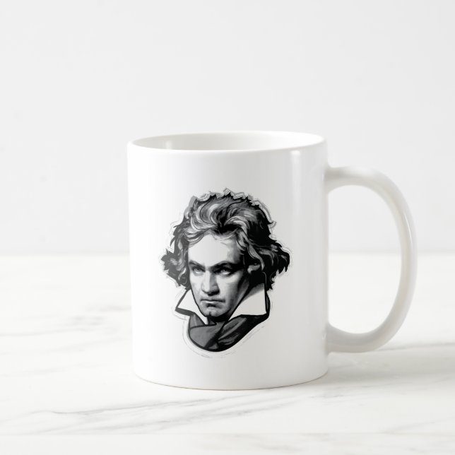 Ludwig van Beethoven Kaffeetasse (Rechts)