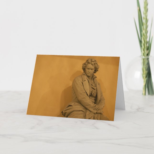 Ludwig van Beethoven Karte (Vorderseite)