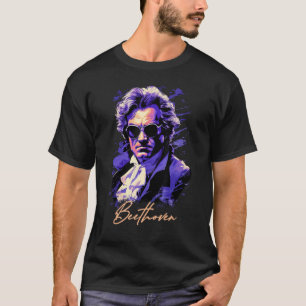 Ludwig van Beethoven Klavier Musiker Sinfonie Komp T-Shirt