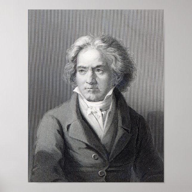 Ludwig van Beethoven Poster (Vorne)