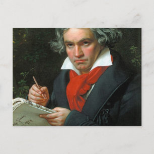 Ludwig Van Beethoven Postkarte