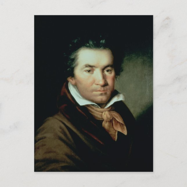 Ludwig van Beethoven Postkarte (Vorderseite)