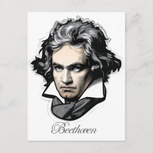 Ludwig van Beethoven Postkarte
