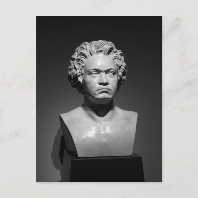 Ludwig Van Beethoven Postkarte (Vorderseite)