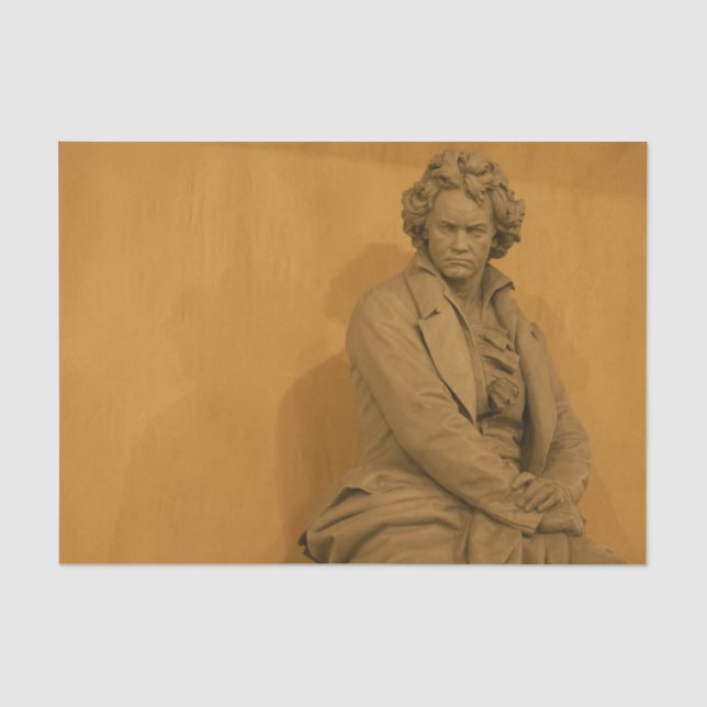 Ludwig Van Beethoven Seidenpapier (Vorderseite)