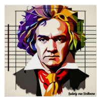 Ludwig van Beethoven Vibrant Unique