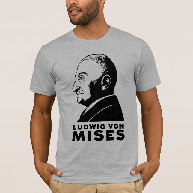 Ludwig von Mises Shirt (Vorderseite)