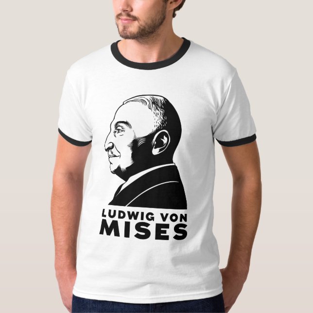 Ludwig von Mises Shirt (Vorderseite)