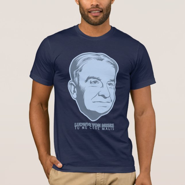 Ludwig von Mises T-Shirt (Vorderseite)