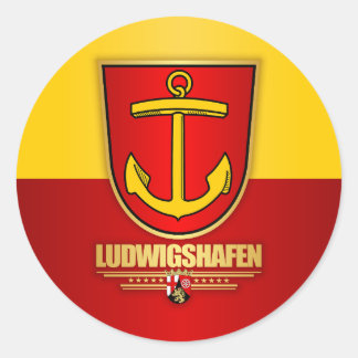 Ludwigshafen Runder Aufkleber